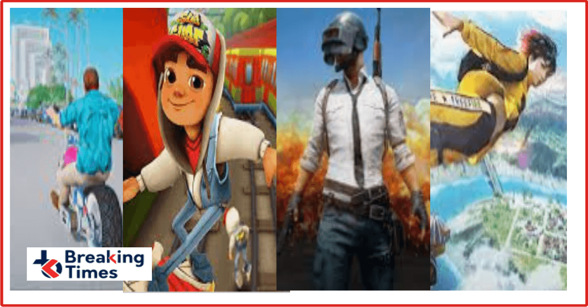 world top 5 games in mobile