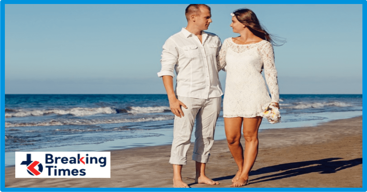 Married couple on UAE beach