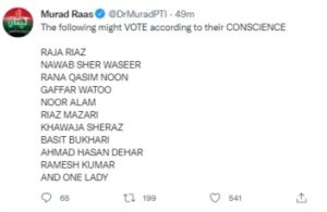 Dr Murad Raas Tweet
