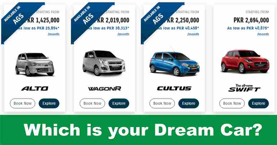 Suzuki Car Prices in Pakistan