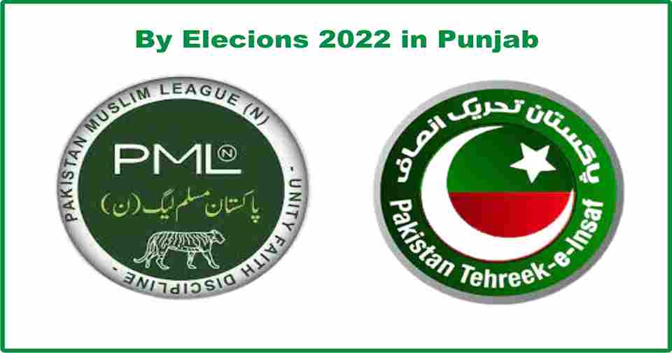 PMLN vs PTI By Polls 2022