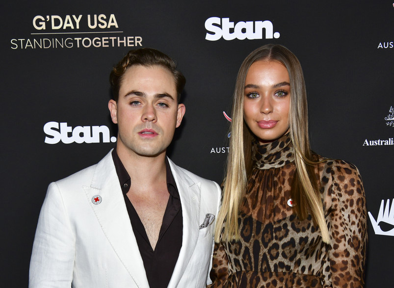 Star Dacre Montgomery and His Girlfriend Liv Pollock